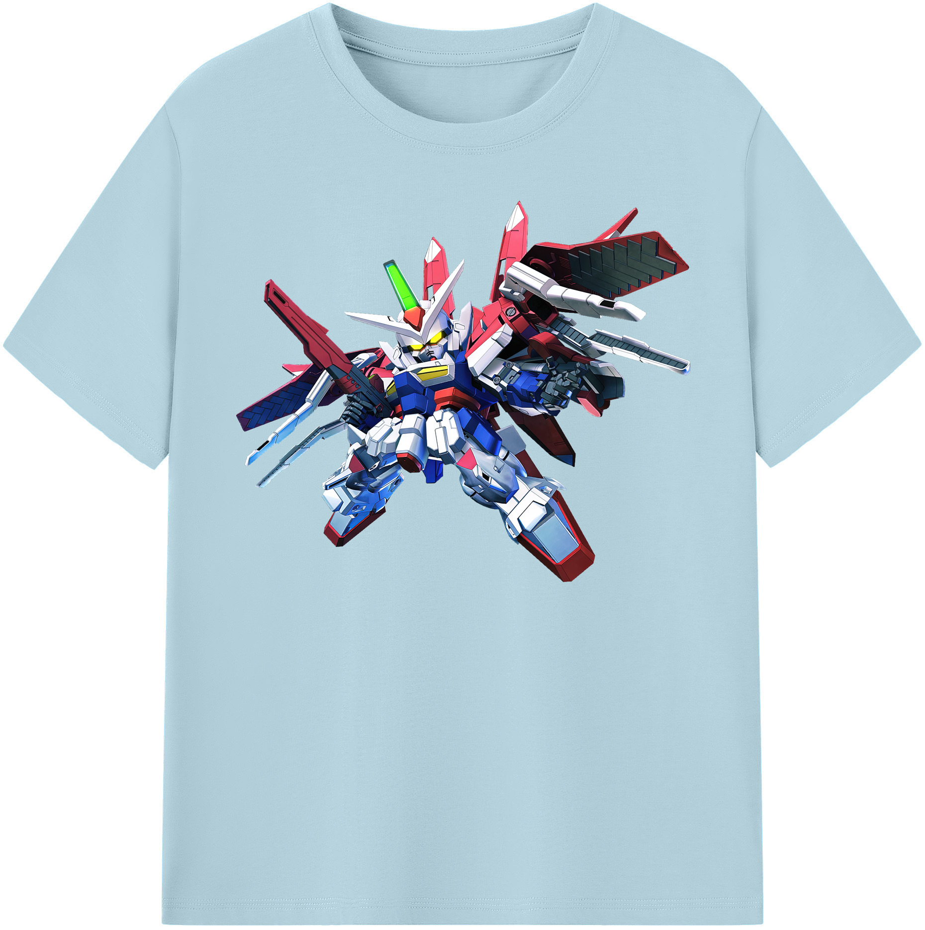 （画像用） 機動戦士ガンダム Mobile Suit Gundam 綿100％半袖Tシャツ（フロントプリント）